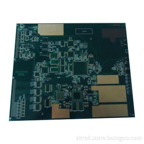 FR4 double-sided PCB with 1.6mm thickness, 2 layers